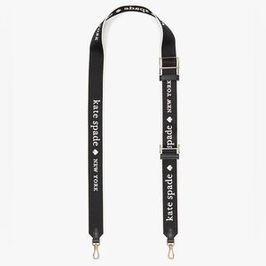Kate Spade Logo Webbing Bag Strap